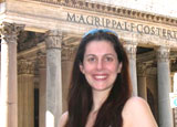 Michelle Moran in Rome